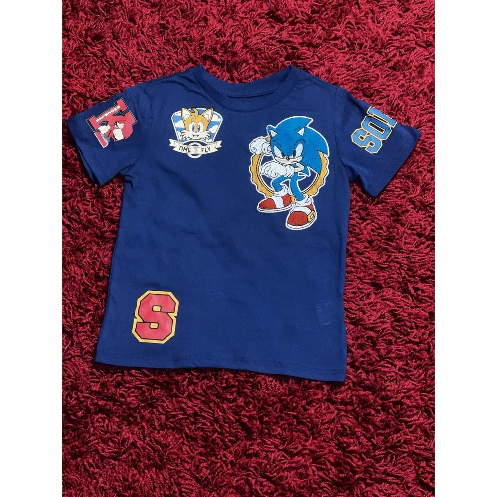 Sonic the hedgehog boys T-shirt size 67